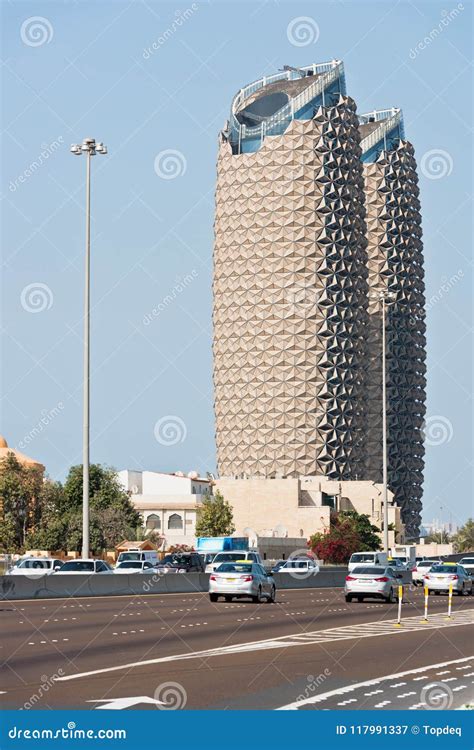 View Of The Al Bahr Towers In Abu Dhabi Editorial Photography Image