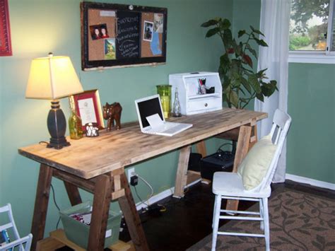 Shop wayfair for the best pottery barn desk. DIY Office Desk Ideas - Rustic Crafts & Chic Decor