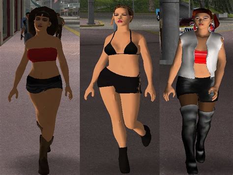 Grand Theft Auto Vice City Women
