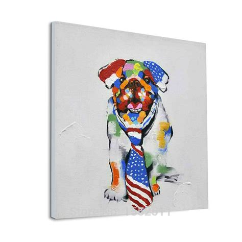 Platinum decor is the suppliers of wallpaper in delhi, that provides bedroom wallpaper, office wallpaper wallpaper makes for an impressive option for adorning the walls with the latest fashion. Decorative wallpaper dog pop art modern abstract canva Oil ...