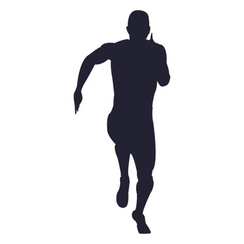 man running silhouette 6 ad sponsored paid silhouette running man running