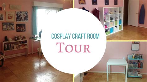 Cosplay Craft Room Tour Youtube