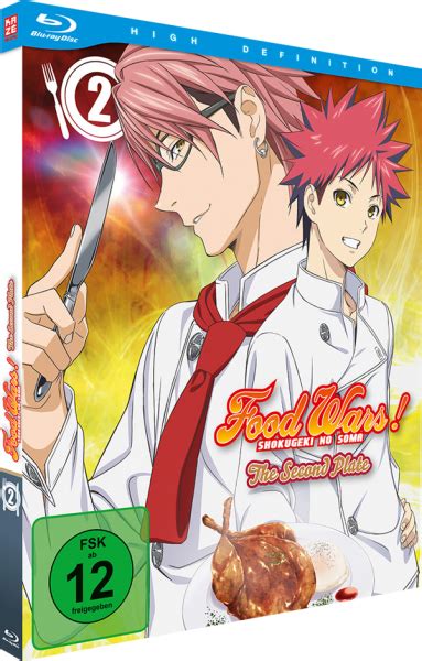 Food Wars Shokugeki No Soma The Second Plate Vol 02 Blu Ray Comic