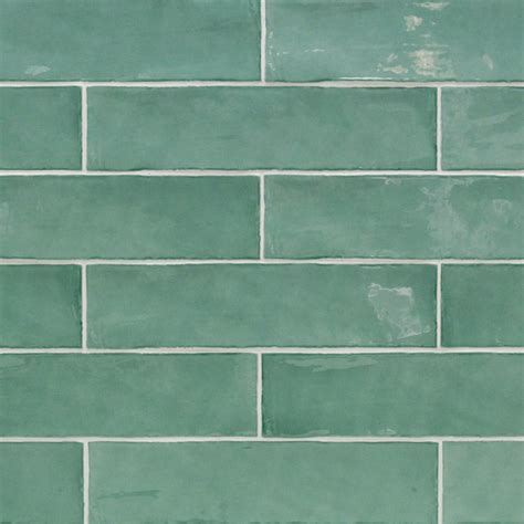 Ivy Hill Tile Catalina Green Lake 3 In X 12 In X 8 Mm Polished