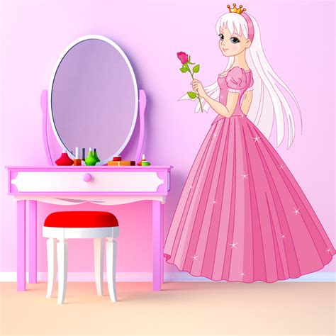 Wallstickers Folies Princess Wall Stickers