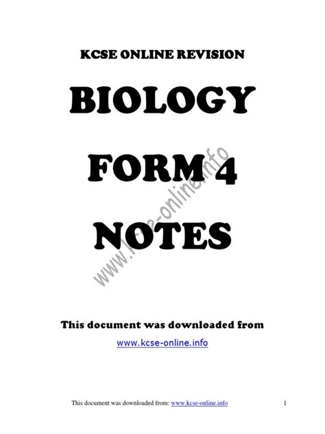 Klb Biology Form 4 Pdf Dominance Genetics Allele