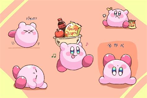 Kirby and his snacks : Kirby