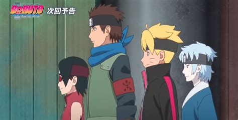 Boruto Naruto Next Generations Spoilers Team 7 Takes On Their First