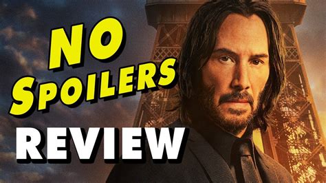 John Wick 4 Movie Review No Spoilers Youtube