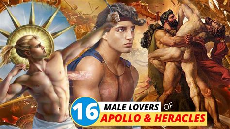 16 Male Lovers Of Apollo And Heracles Gods And Heroes Youtube