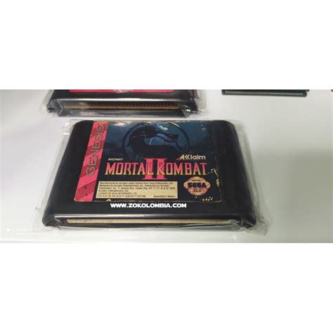 Mortal Kombat 2 Original Para Sega Genesis