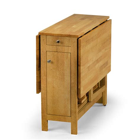 And gives dining options for holidays and special dinners. Drop Leaf Table With Folding Chairs Stored Inside: Uses ...