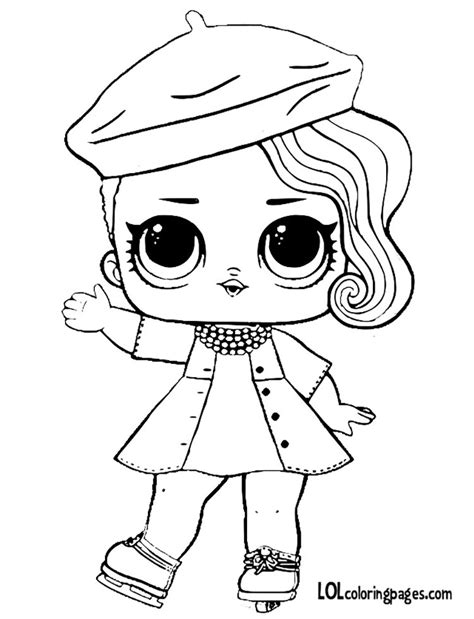 Coloring Sheet Lol Surprise Doll Coloring Pages Printable Lol Doll