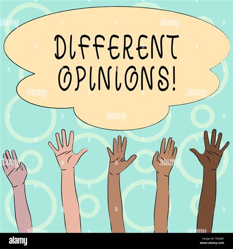 Different Opinions High Resolution Stock Photography and Images - Alamy