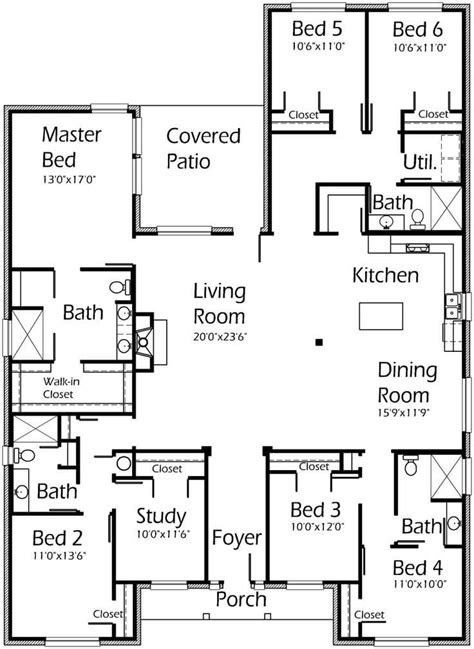 Best Of Simple 5 Bedroom House Plans New Home Plans Design