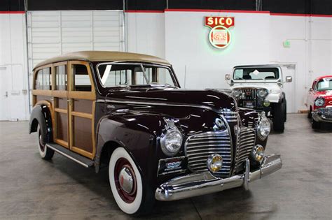 1941 Plymouth Special Deluxe 66669 Miles Maroon Station Wagon For Sale