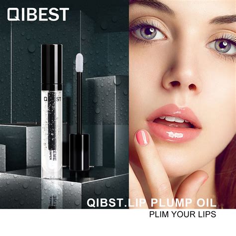Qibest Lip Plumper Volume Lips Extreme Moisturizer Plump Oil 3d