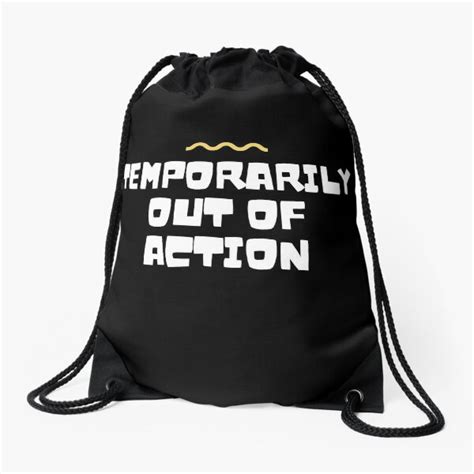 Out Of Order Drawstring Bags Redbubble