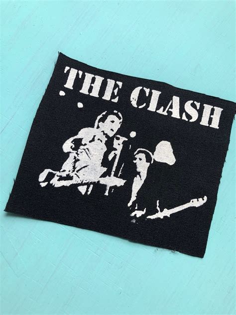 The Clash Patch Etsy