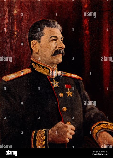 Joseph Stalin 1878 1953 Soviet Communist Leader And Head Of Ussr