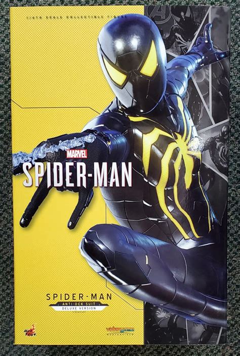Hot Toys Spider Man Anti Ock Suit Deluxe Version 1 6 Scale Figure The