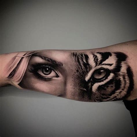 Davidgarciatatto Quiero Una Pieza Suya Tatuaje De Tigre Tatuaje Ojos De