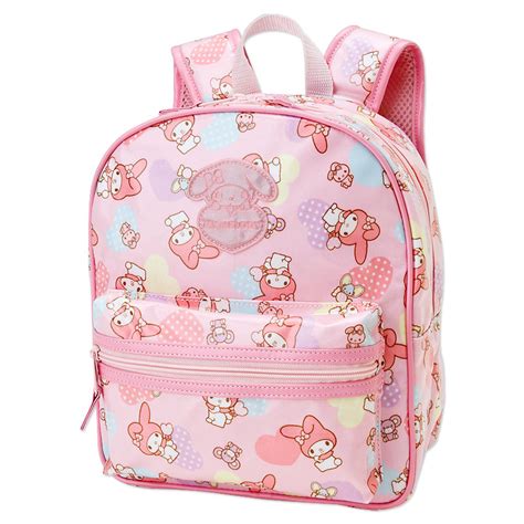 My Melody School Kids Backpack Pink Party Laminated Sanrio Japan