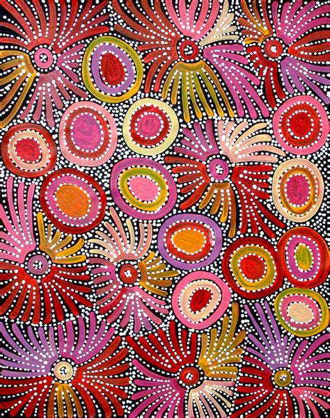 Aboriginal Artwork By Raelene Stevens Sold Through Coolabah Art On