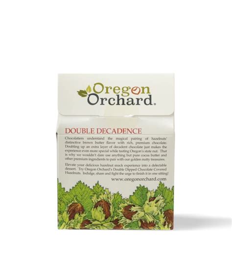 Oregon Orchard Double Dipped Milk Chocolate Covered Hazelnuts Oz