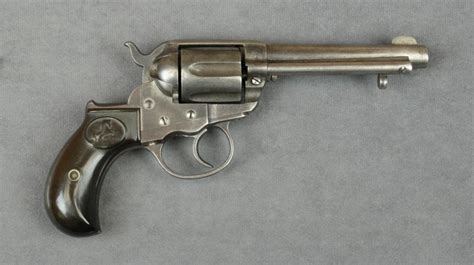 Colt Model 1877 Da Lightning Revolver 38 Cal 4 12 Barrel Blue