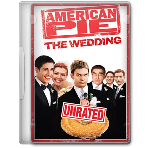 January jones, jennifer coolidge, seann william scott and others. American Pie - The Wedding (2003) Movie DVD Icon by A ...