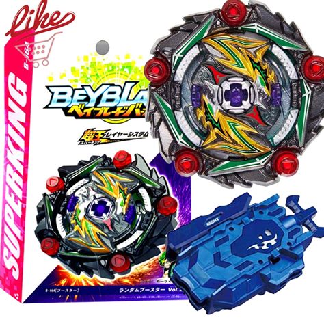 Super King Booster B164 Curse Satan Hrun 1d With Lr Launcher Beyblade