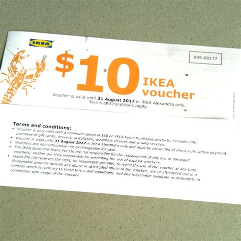 IKEA Voucher Tickets Vouchers Vouchers On Carousell