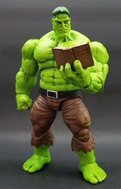 Mergedsmart Hulk The Professor Marvel Legends Custom Action Figure