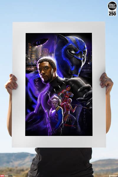 Exclusive Black Panther Black Panther Art Print Ryan Meinerding