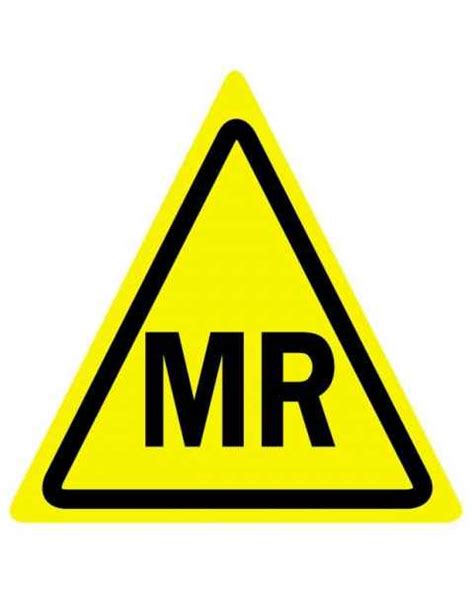 Mri Safe Signs Non Magnetic Signs And Labels