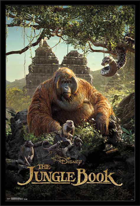 Disney The Jungle Book King Louie Wall Poster 22375 X 34 Framed