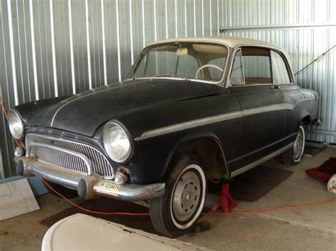 Complete And Original 1960 Simca Aronde Coupe Project Bring A Trailer