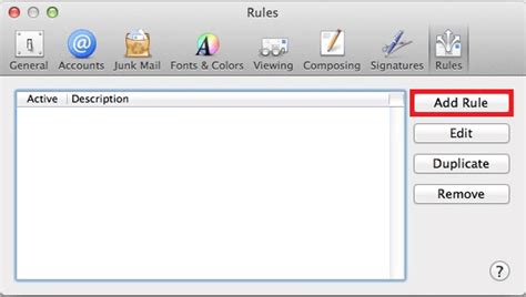 Type a name for your smart mailbox folder into the. How to create an auto reply/out of office in Apple Mac ...
