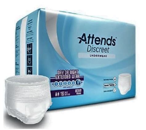 attends® underwear overnight absorbency with leakage barriers attends a domtar personal care