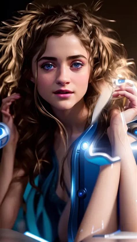 Dopamine Girl Natalia Dyer Ultra Hyper Accurate Facial Features