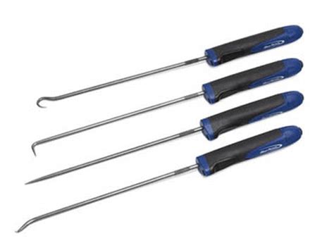 4 Pc Extra Long Lighted Pick Set Blue Point