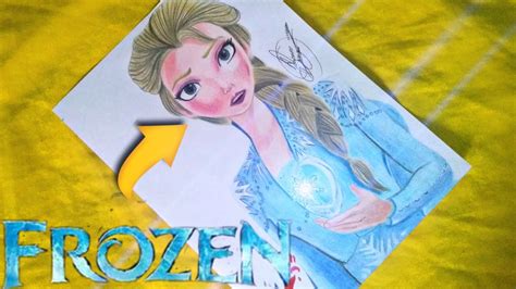 Drawing Elsa Frozen 2 Youtube