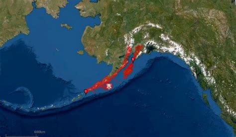 A tsunami warning was issued for parts of alaska after a large earthquake struck the peninsula at 32 km deep, the earthquake was considered shallow, with shaking felt through the alaska peninsula. Tsunami Warning After 7.8 Magnitude Earthquake Hits Alaska ...