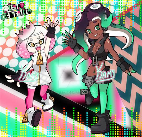Off The Hook Pearl And Marina By Kamira Exe On Deviantart