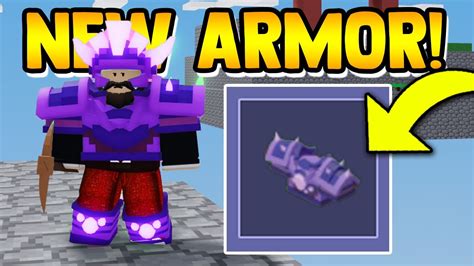 New Juggernaut Armor Update Roblox Bedwars Youtube