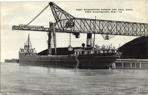 Port Washington Harbor And Coal Dock Wisconsin