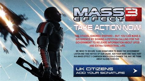 Mass Effect Publisher Wants You To Make The Uk Government Fess Up That