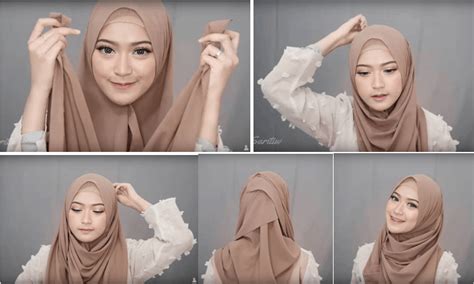 tutorial hijab pashmina simple 2021 newstempo