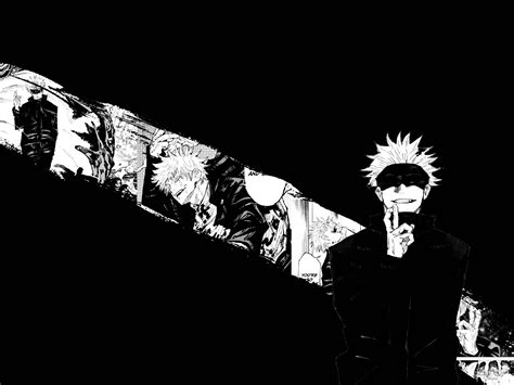 Jujutsu Kaisen Black Wallpapers Wallpaper Cave